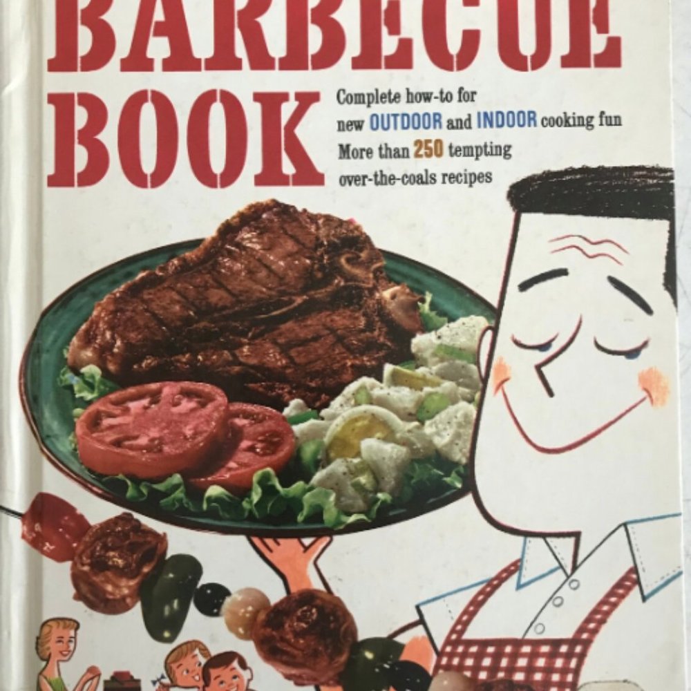 Better Homes & Gardens Barbecue Book 1959 Vintage BBQ Cookbook Mid Century